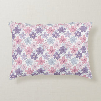 Cojín Decorativo Y2K Flower Seamless Pattern