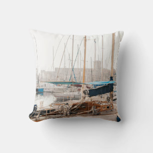 COJÍN DECORATIVO YACHT BLANCA EN BAY