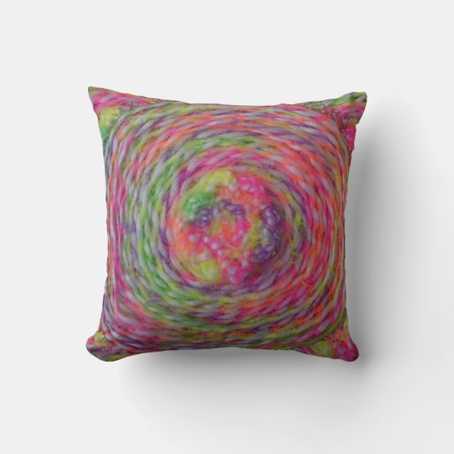 Cojín Decorativo Yarn Swirl Pillow (Anverso)
