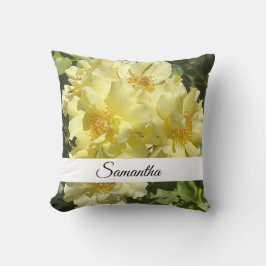 Cojín Decorativo Yellow Botanical Flowers