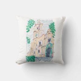 Cojín Decorativo Yellow Church