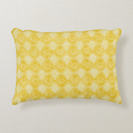 Cojín Decorativo Yellow Lemon Pattern, Modern, Trendy