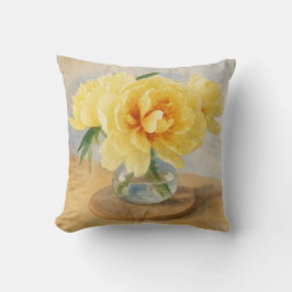 Cojín Decorativo Yellow Peonies - Pillow