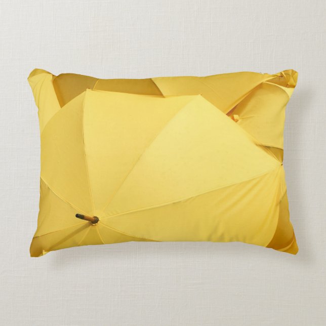Cojín Decorativo Yellow umbrella (Anverso)
