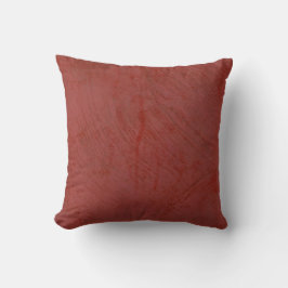 Cojín Decorativo Yeso veneciano rojo