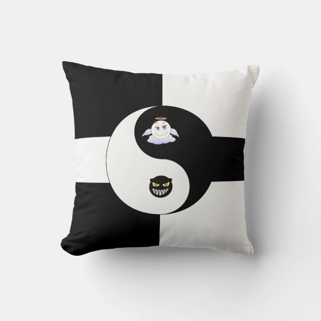 Cojín Decorativo Yin yang (Anverso)