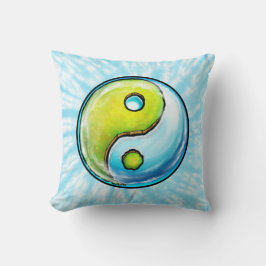 Cojín Decorativo Yin-Yang Earth Tye