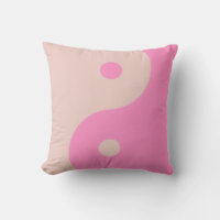 Yin Yang Print Peach Y Pink Preppy Minimalista
