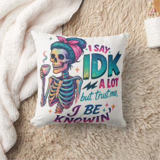 Cojín Decorativo Yo Digo Que No Te Encuentren Mucho...