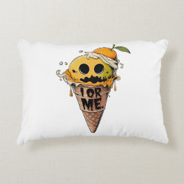 Cojín Decorativo YO O YO, lindo grito de hielo