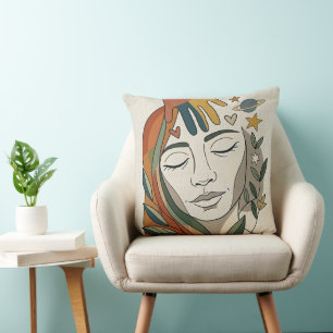 Cojín Decorativo YO SOY CREADO – Mano de Vida Moderna