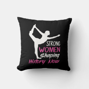 Cojín Decorativo Yoga Lover Mujer fuerte de yoga