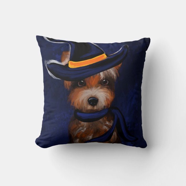 COJÍN DECORATIVO YORKIE         (Anverso)