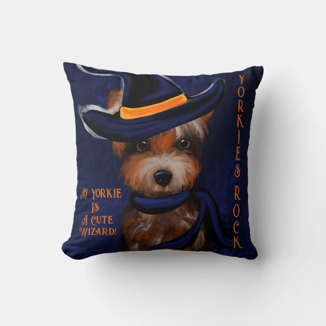 COJÍN DECORATIVO YORKIE (Anverso)