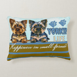 Cojín Decorativo Yorkie lindo