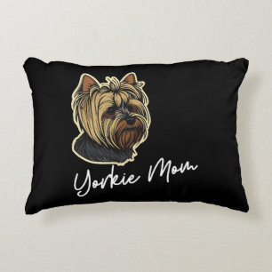 Cojín Decorativo Yorkie Mom