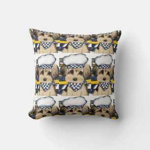 COJÍN DECORATIVO YORKIE POO