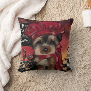 COJÍN DECORATIVO YORKIE POO