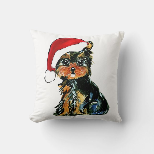 COJÍN DECORATIVO YORKIE POO (Anverso)