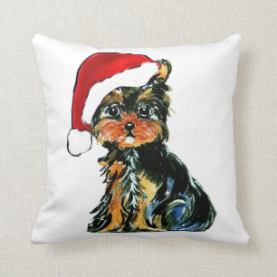 COJÍN DECORATIVO YORKIE POO