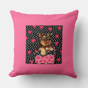 COJÍN DECORATIVO YORKIES