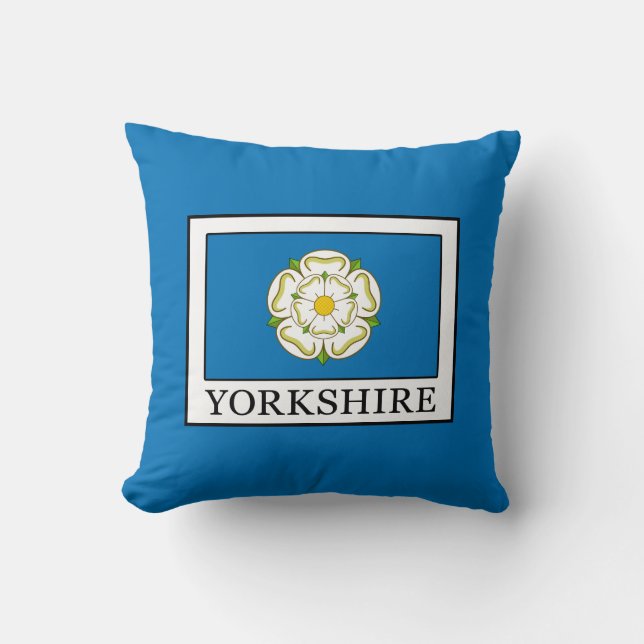 Cojín Decorativo Yorkshire County England (Anverso)