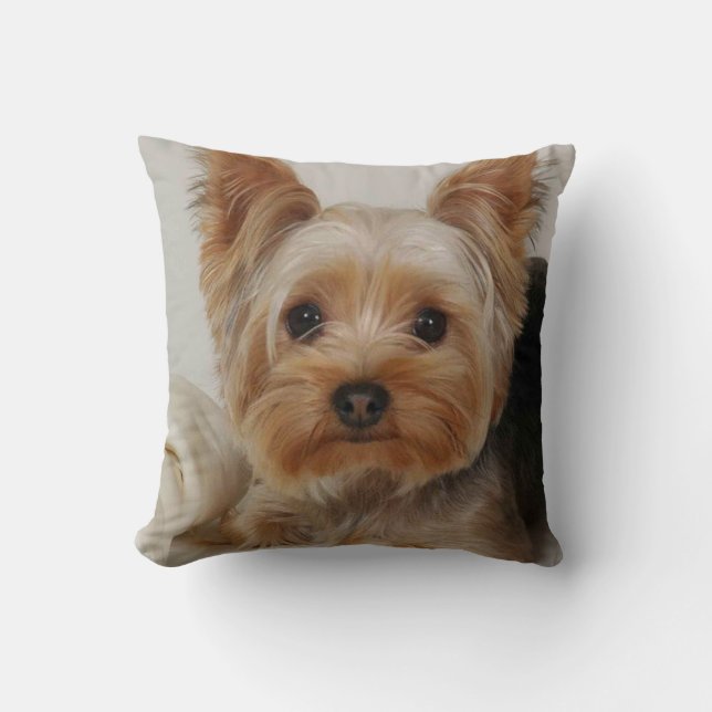Cojín Decorativo Yorkshire Terrier (Anverso)