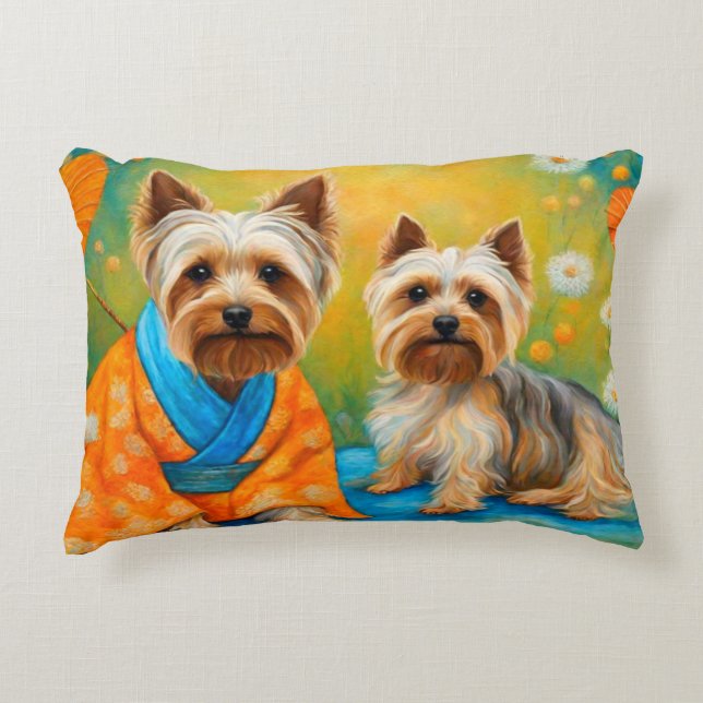COJÍN DECORATIVO YORKSHIRE TERRIER-4 (Anverso)