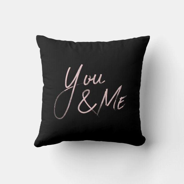 Cojín Decorativo You and Me (Reverso)