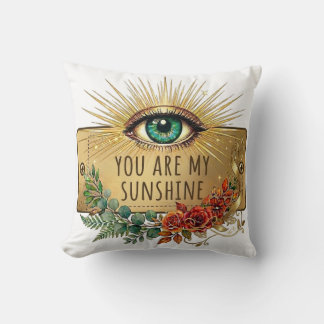 Cojín Decorativo You Are My Sunshine Throw Pillow