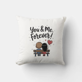 Cojín Decorativo You & Me Forever Romantic Pillow