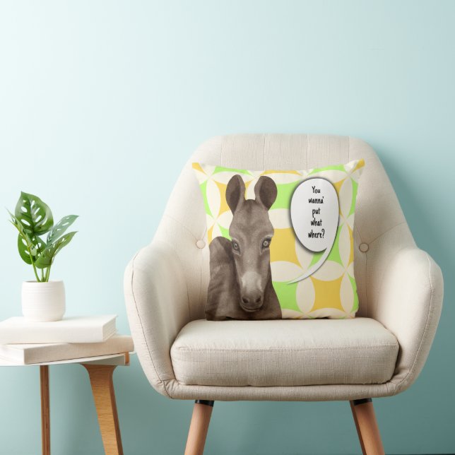 Cojín Decorativo You wanna' put what where (Silla)