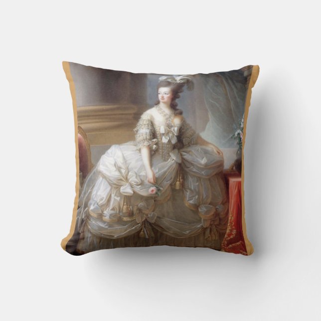 Cojín Decorativo Young Marie Antoinette Pillow Cushion (Anverso)