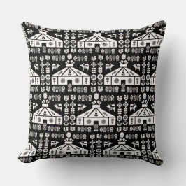 Cojín Decorativo Yurta viviendo en la naturaleza