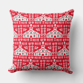 Cojín Decorativo Yurta viviendo en la naturaleza