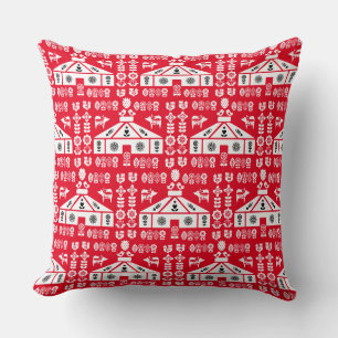 Cojín Decorativo Yurta viviendo en la naturaleza