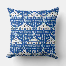 Cojín Decorativo Yurta viviendo en la naturaleza