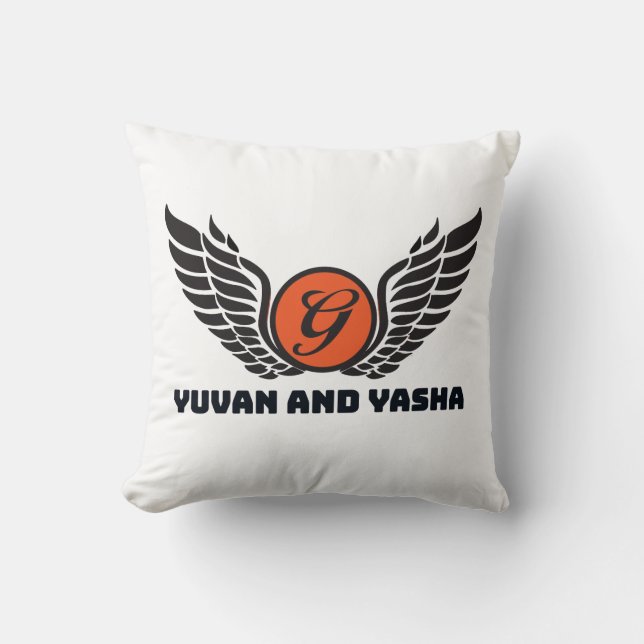 Cojín Decorativo Yuvan y Yasha (Anverso)