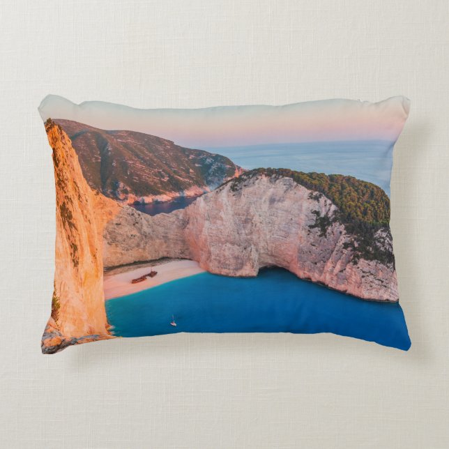 Cojín Decorativo Zakynthos, Grecia. (Anverso)