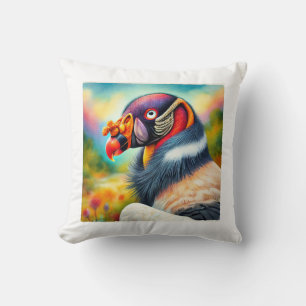 Cojín Decorativo Zamuro Vulture 280824AREF127 - Watercolor