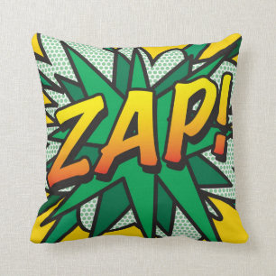 Cojín Decorativo ¡ZAP! de libro de historietas
