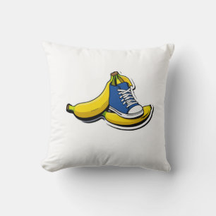 Cojín Decorativo Zapato con plátanos