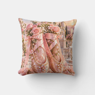 Cojín Decorativo Zapatos de ballet Blush Pearl Rose Garden