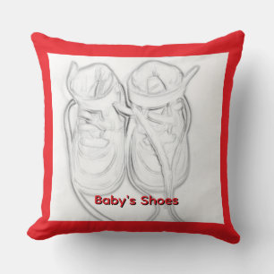 Cojín Decorativo Zapatos de bebé
