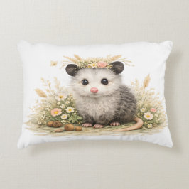 Cojín Decorativo Zarigüeya de tierras boscosas
