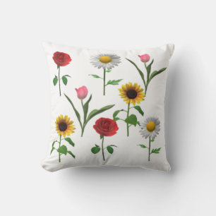 Cojín Decorativo Zazzle Tile cerámico 4.25" x 4.25, pequeño