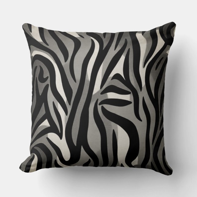 Cojín Decorativo Zebra (Anverso)