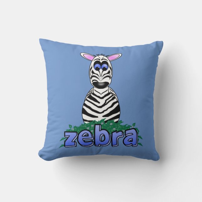 COJÍN DECORATIVO ZEBRA (Anverso)