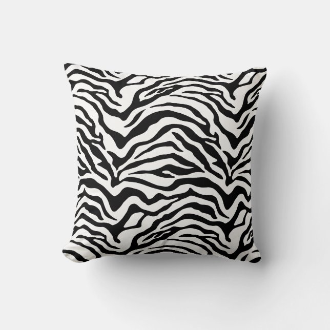 Cojín Decorativo Zebra (Anverso)
