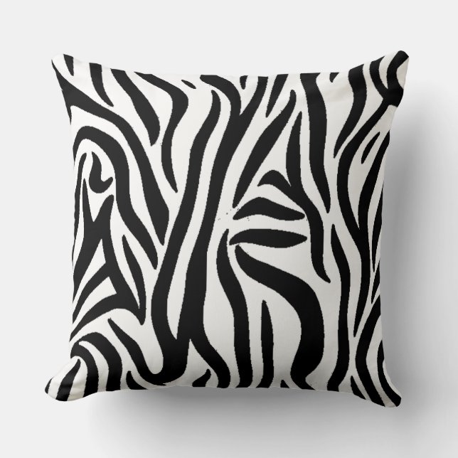 Cojín Decorativo Zebra (Anverso)